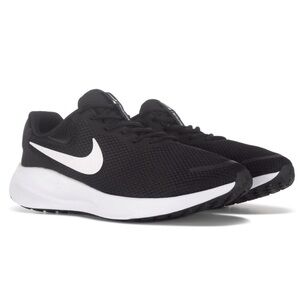 Nike Revolution men’s Black & White comfort running shoes